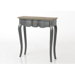 Petite console grise Maddy