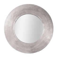 Miroir rond en métal...