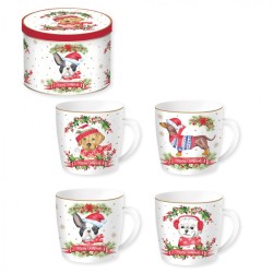 Lot assorti de 4  mugs / 4...