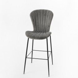 Chaise de bar Coquillage en...