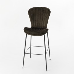 Chaise de bar Coquillage en...