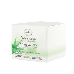 Crème visage à l'aloe vera...