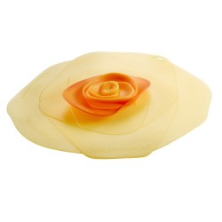 Couvercle Rose jaune 15 cm