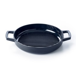 Poêle grill Nori noire 28 cm