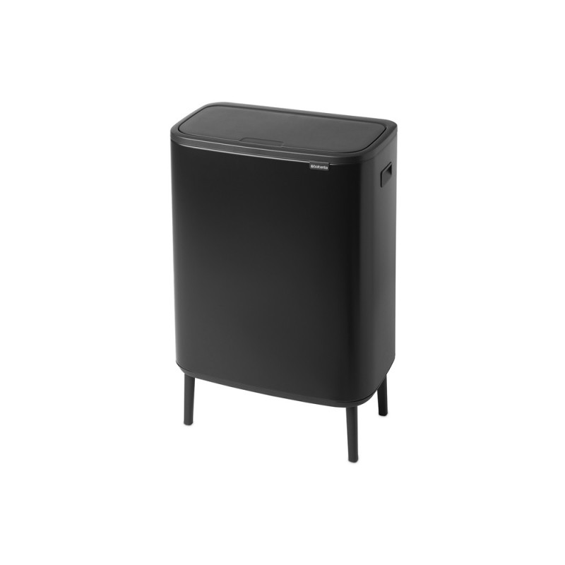 Poubelle Brabantia Touch Bin 60 litres Noir mat