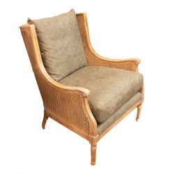 Fauteuil Christie cannage...