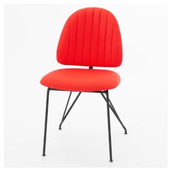 Chaise rouge Stockholm (lot...