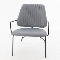 Fauteuil gris Stockholm...