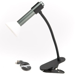 Lampe à pince 2 fonctions Noir