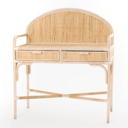 Petit bureau Rotin