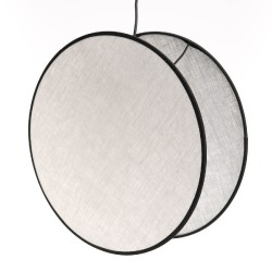 Suspension Luna Gris perle...