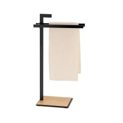 Porte-serviettes Oak noir mat