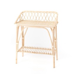 Console en rotin et bambou...