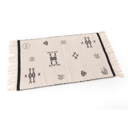 Tapis Tribal réversible en...