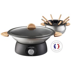 Wok et fondue électrique 900W