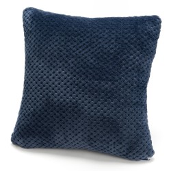 Coussin Damier bleu 40x40