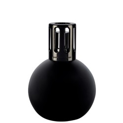 Lampe boule noire mat