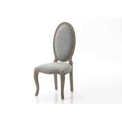 Chaise ovale grand format...
