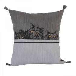 Coussin 45x45cm cats...