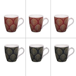 Coffret de 6 tasses 23 cl...