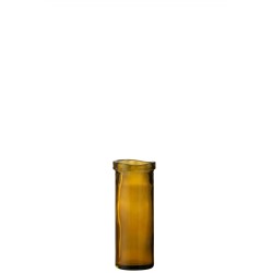 Vase Virginie verre ocre...