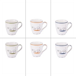 Coffret de 6 tasses 23 cl...