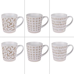 Coffret de 6 mugs 34 cl