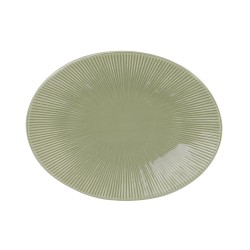 Plat ovale Bohem vert...