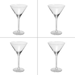 Boîte de 4 verres à martini...