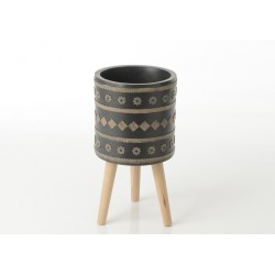Cache pot sur pied spicy...