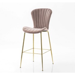 Tabouret bar coquillage...
