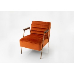 Fauteuil Hutch orange 