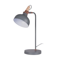 Lampe vintage 52 cm gris