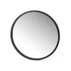 Miroir rond 60 cm en métal