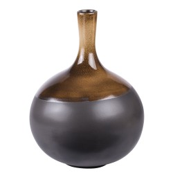 Vase Sumatra marron 31 cm
