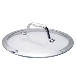 Couvercle en verre et inox...