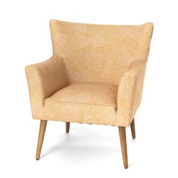 Fauteuil KYOTO moutarde en...