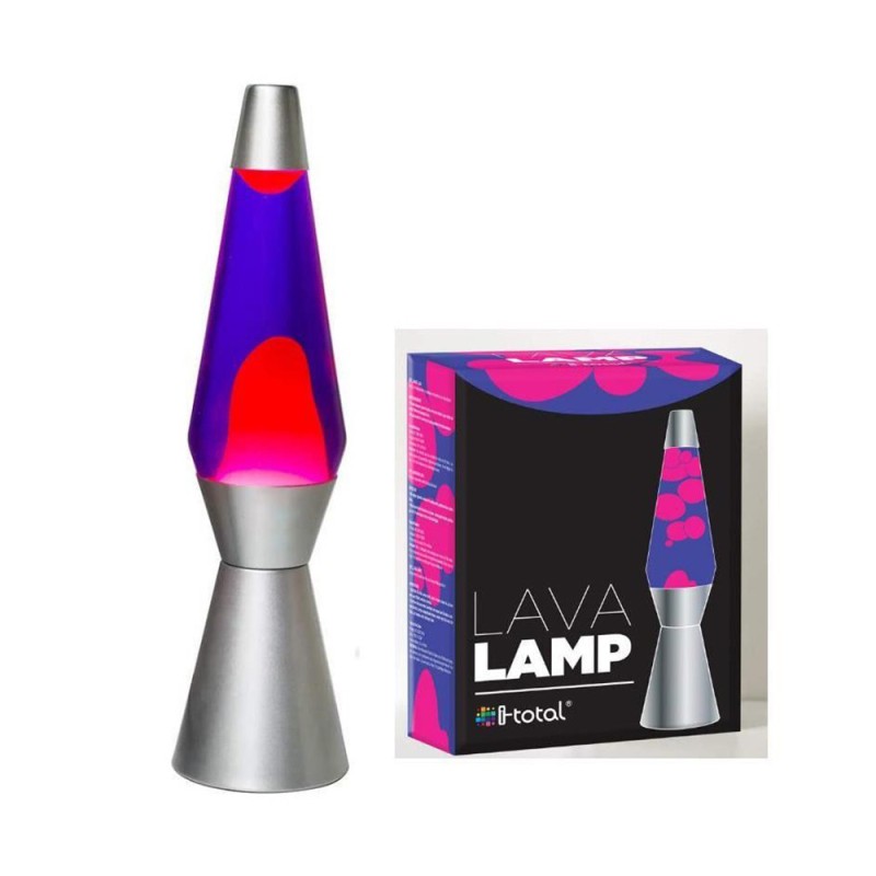 Lampe i-Total à lave effet rétro au choix