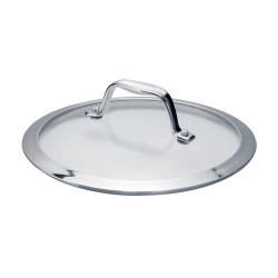 Couvercle en verre et inox...