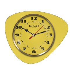 Horloge murale citron