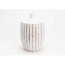 Vase Santorin H:33 cm en...