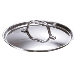 Couvercle en inox chef 18 cm