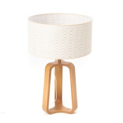 Lampe table Selva et abat...