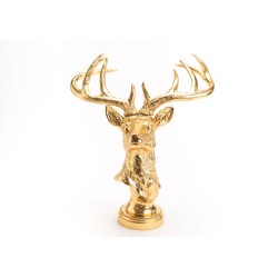 Trophée cerf doré