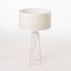 Lampe table Mathis blanc