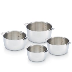 Série de 4 casseroles...