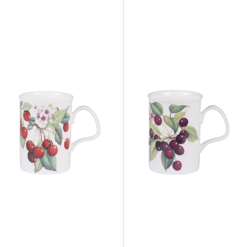 TABLE PASSION - Coffret de 2 mugs XXL 50 cl Flora (1 modèle aléatoire)