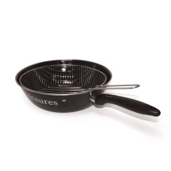 Poêle à friture 26 cm les...