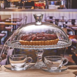 Cloche bombée en verre GATEAU