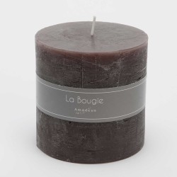 Bougie marron 10x10 cm...